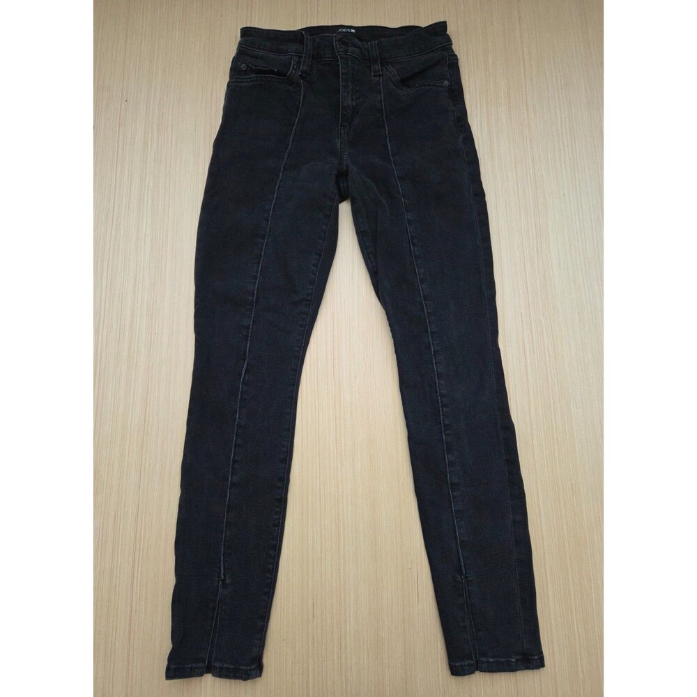 Joes Jeans Black Flawless The Icon Mid Rise Skinny